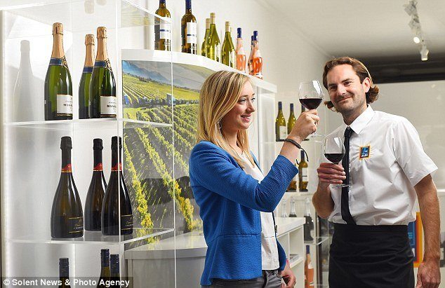 Aldi Wine Pop Up Shop Aldi Wine Pop Up Shop