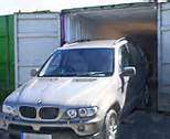 Storing car in shipping container Storing car in shipping container