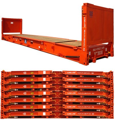 Flat Rack Shipping Container Flat Rack Shipping Container