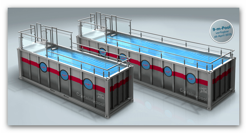 Shipping Container Swimming Pool Shipping Container Swimming Pool