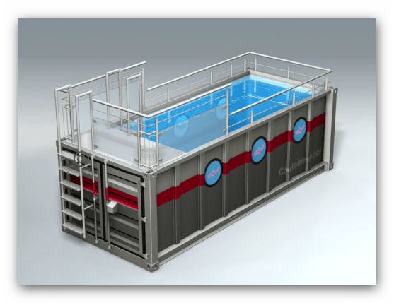 Shipping Container Swimming Pool Shipping Container Swimming Pool