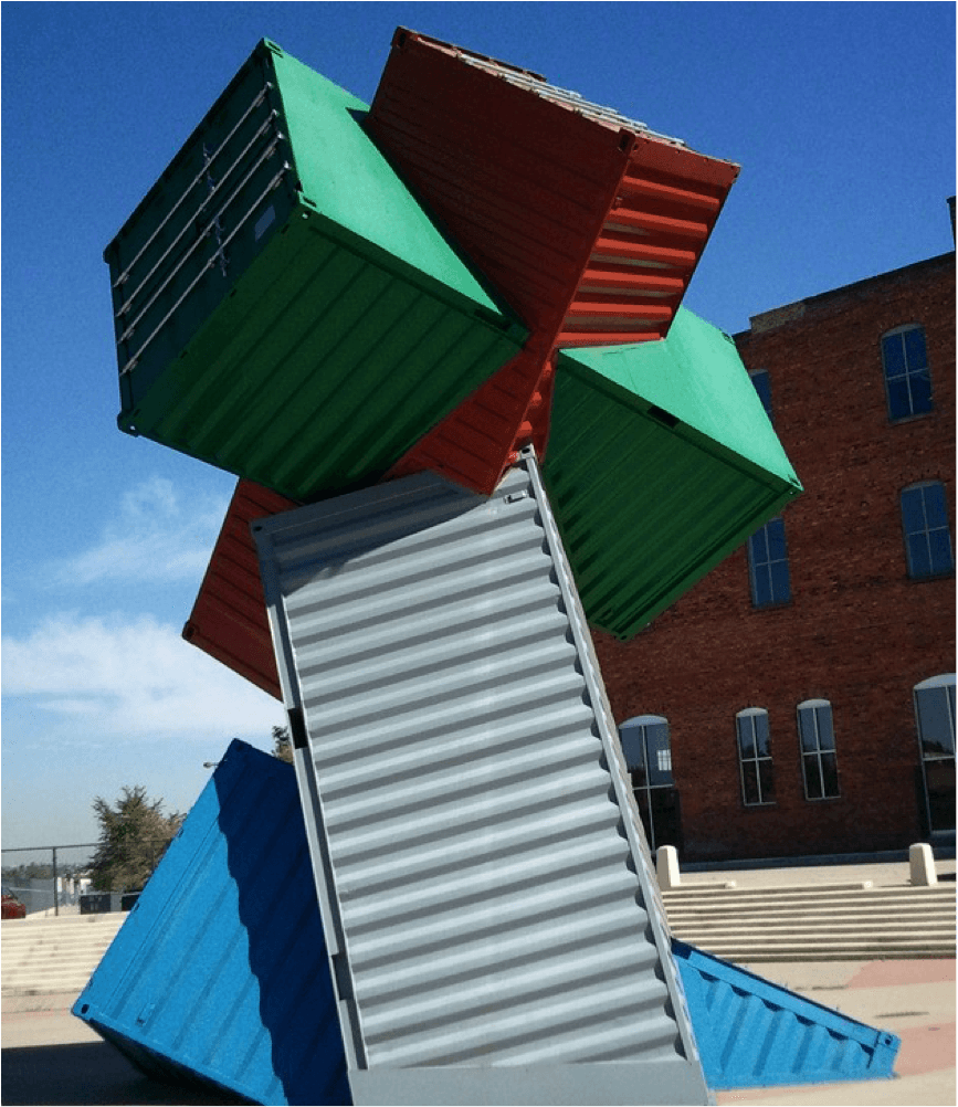 shipping container art shipping container art